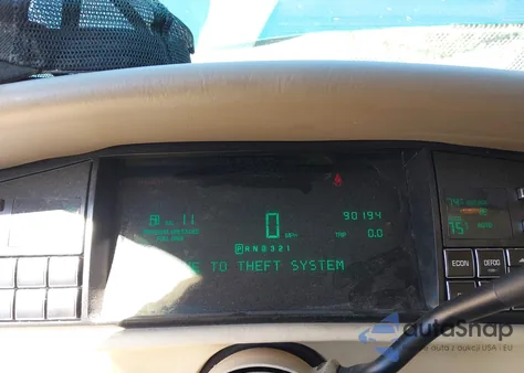 1995 Cadillac Deville Concours z USA, uszkodzony, nr VIN 1G6KF52YXSU265904